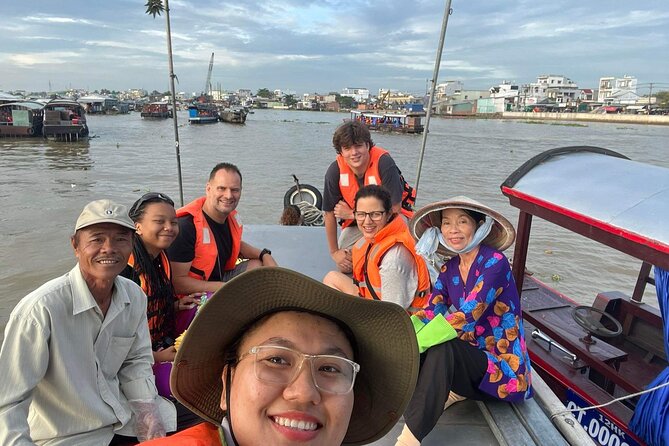 1-Day Cai Rang Floating Market-Biking & Cu Chi Tunnel Trip - Cai Rang before breakfast crowds arrive