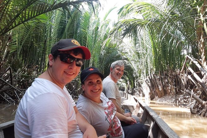 1-Day Explore Non-Touristy Side Of Mekong Delta- Group 10 Max - The quiet sampan ride through nipa palms