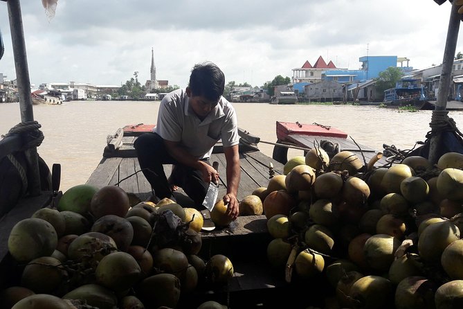 1-day Mekong Delta Tour: Cai Be Market, Local Island and Cycling - Cycling through orchards and local streets