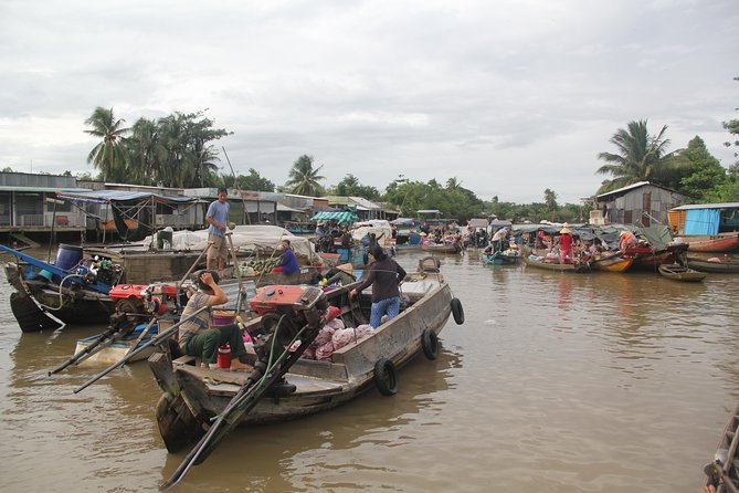1-day Mekong Delta Tour: Cai Be Market, Local Island and Cycling - Cai Be market, with realistic expectations