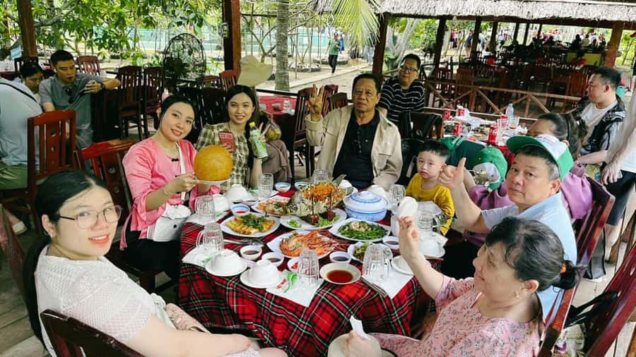 1 Day Mekong Tour: Cai Rang Floating Market & MyTho-Ben Tre - Coconut candy, honey tea, and the sales question