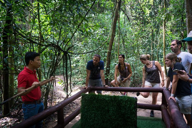 Afternoon Cu Chi Tunnels - Small Group Half-Day Tour - Walking among trap doors and tunnel defenses