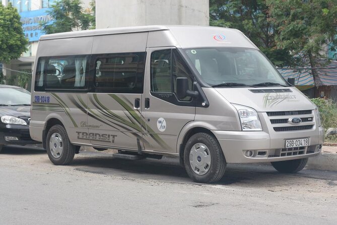 Airport Transfer (From Airport - Ho Chi Minh City (Private 16 Seats Car) - Inside the white, air-conditioned vehicle