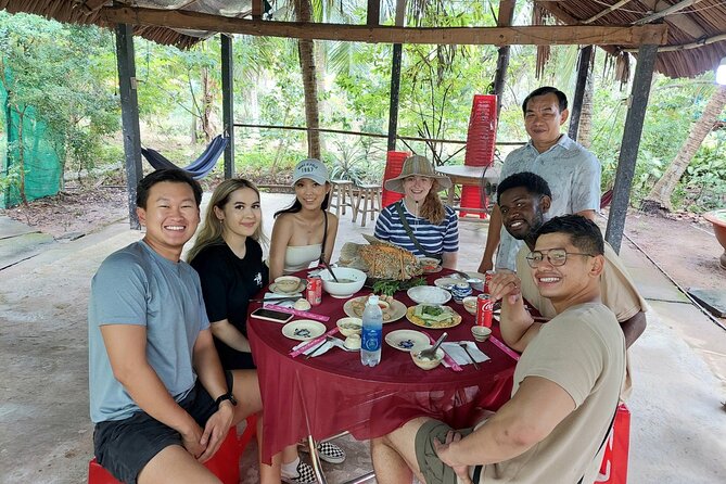 Authentic 'Less-Touristy' Mekong Delta Ben Tre 1-Day Tour - Lunch at a local home near the fish farm