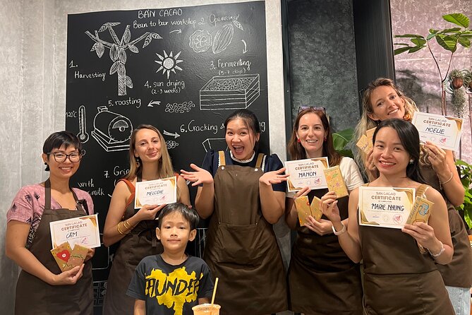 Bean to bar Chocolate Workshop in Ho Chi Minh City - Tasting the cacao before it becomes chocolate