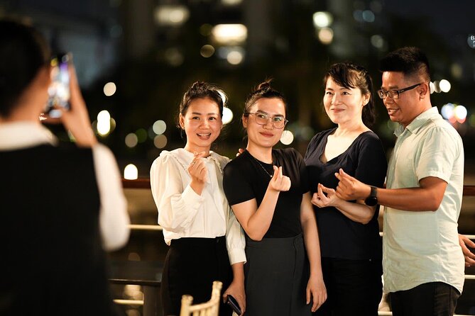 Ben Thanh Princess Luxurious Dining Cruise in Ho Chi Minh City - The river views after dark