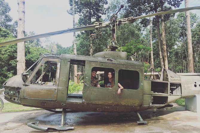 BIG BOSS Private LIMOUSINE To Cu Chi Tunnels and Mekong delta - A simple snack at Cu Chi