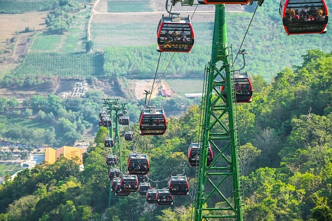 Black Virgin Peak, Cu Chi Tunnels & Cao Dai Temple - Private Tour - Black Virgin Mountain and the Ba Den cable car