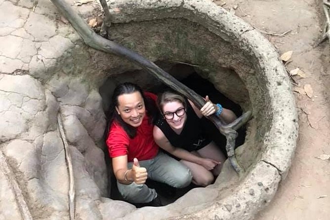 Combine Cu Chi Tunnels & City Tour by DGT - Entering the Cu Chi Tunnels