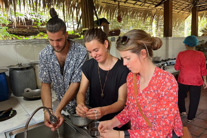 Cooking class & Vibrant Market by Scooter/Tuktuk (Half-Day) - Cooking four to five dishes with a local chef