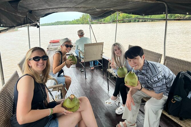 'Cost-Saving' Cu Chi Tunnels & Mekong Delta 1-Day Tour - Cruising from My Tho toward Ben Tre