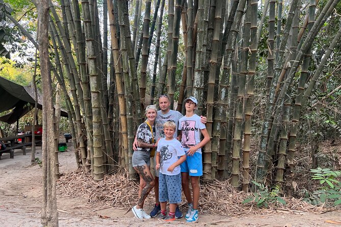 Cu Chi Tunnels History & Mekong Delta Culture River Cruise Tour - Entering the Cu Chi Tunnels after a 250-kilometer network