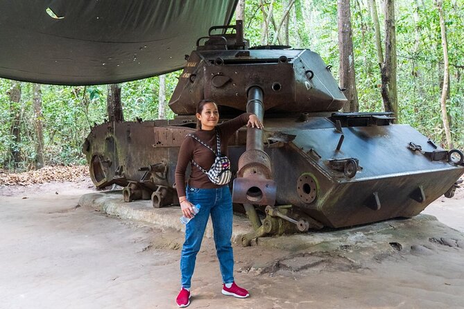 Cu Chi Tunnels tour In The Morning by DGT - Crowds, lacquerware, and the firing range
