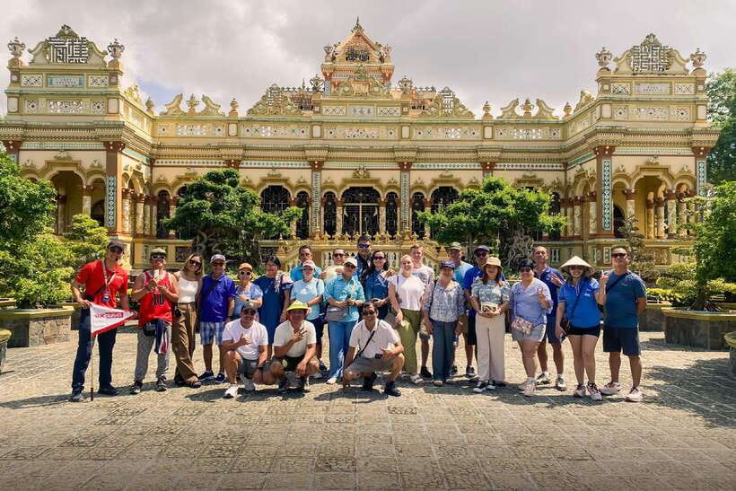 Essential Mekong Delta: Highlight Tour from Ho Chi Minh City - Vinh Trang Pagoda: the first real stop