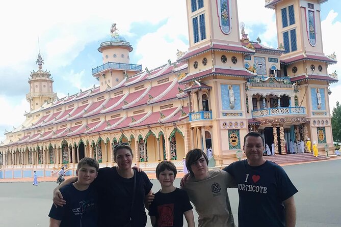 Explore Truly Local Culture at Cao Dai Holy See - Private Daytour - Arriving at Cao Dai Holy See for the noon worship