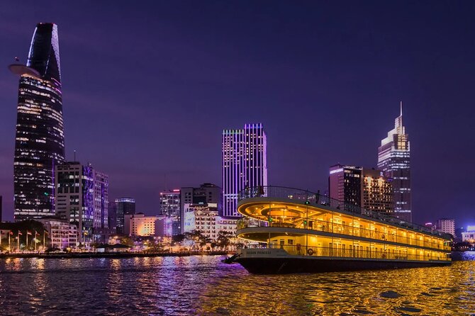 Exploring Ben Thanh Princess Dining Cruise in Ho Chi Minh - Dinner on board: three courses with some flexibility