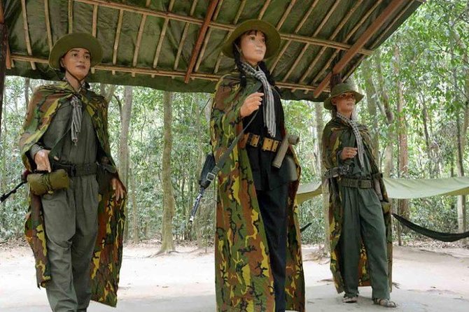 First VIP Cu Chi Tunnels Half Day Tour: Morning or Afternoon - Tasting cassava and seeing wartime details
