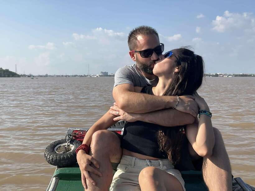 From HCM city 3-Day Mekong Delta Tour - Chau Doc - Chau Doc temples and the high waterways near Sam Mountain