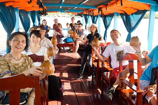 From HCM City: Mekong Delta Tour with Sampan Journey - The Mekong by motorboat, with four islets along the way