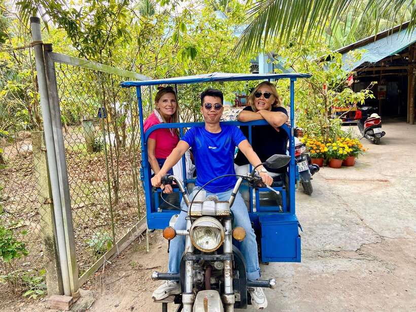From HCM City: Visit Mekong Delta With Maximum 12 People - Walking through village gardens