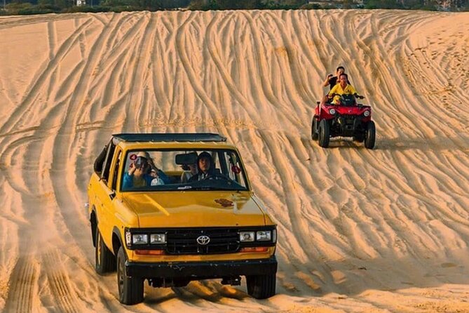 From HCM or Mui Ne: Mui Ne Jeep Sunrise/Sunset & ATV Adventure - White Sand Dunes: the big scenic stop
