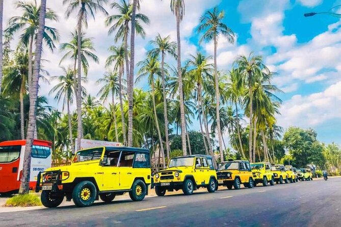 From HCM or Mui Ne: Mui Ne Jeep Sunrise/Sunset & ATV Adventure - Fairy Stream: a cool walk through colored sand
