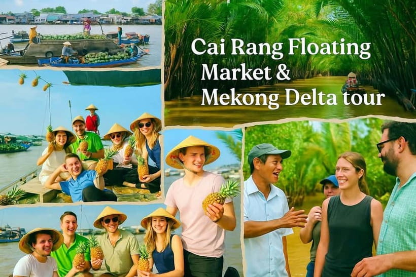 From HCMC: Cai Rang Floating Market & Mekong Delta Private - Shopping from boats, not browsing a market hall