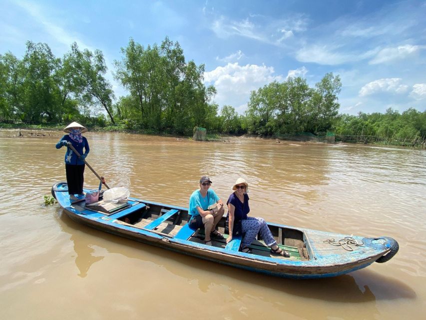 From Ho Chi Minh: Explore Vietnam's Rural Mekong Delta - A small canal by oar, then a tuk tuk ride