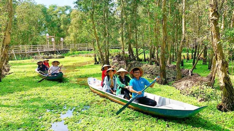 From Ho Chi Minh: Mekong Delta 3-day w Tra Su Forest - Day one: My Tho, Unicorn Island, and Ben Tre
