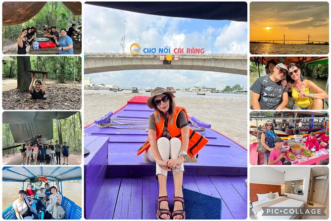 From Ho Chi Minh: Mekong Delta Can Tho Floating Market 2-Day Tour - Cycling through the village