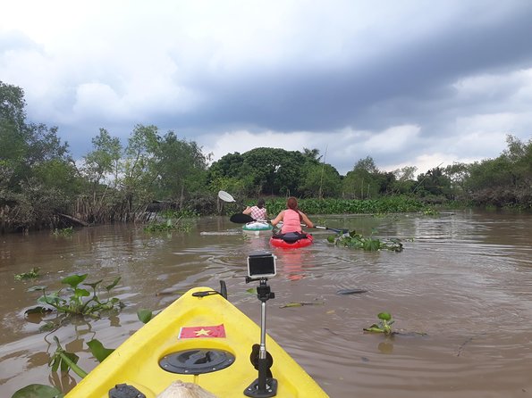 Full Day Experience Mekong River Life By Kayak & Boat. - A village stop with time to talk