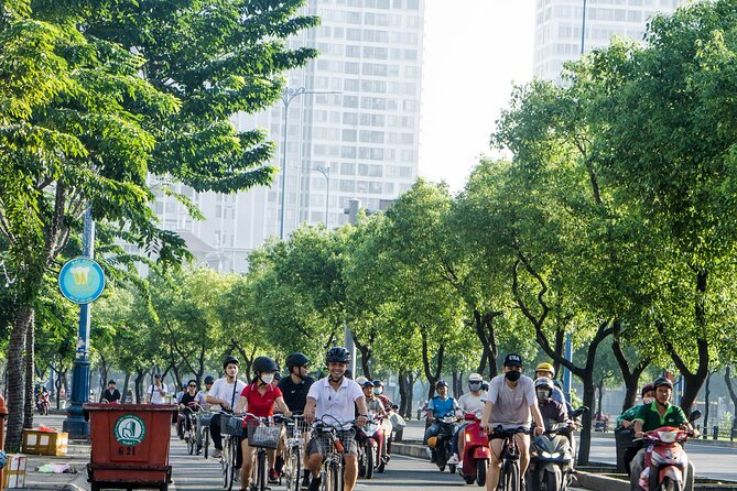 Half Day - Saigon Off-the-Beaten-Path - City Cycling Tour - District 4, from rough reputation to local food lanes