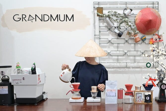 Hands-on making 3 Iconic Coffees of South Central North Vietnam - Quynh’s teaching style and the attic workshop