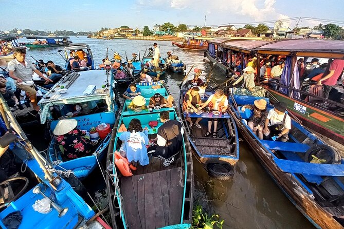 HCM: 2-Day Mekong Delta Floating Market with Cooking & Bike Ride - A cooking class with bánh xèo or bánh khọt