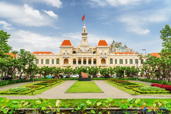 Historical Walking Tour of Saigon - The Opera House and People’s Committee Building explain civic Saigon
