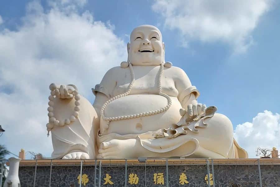 Ho Chi Minh: Adventurous Mekong Delta Full Day Tour - Vinh Trang Pagoda brings history before the river