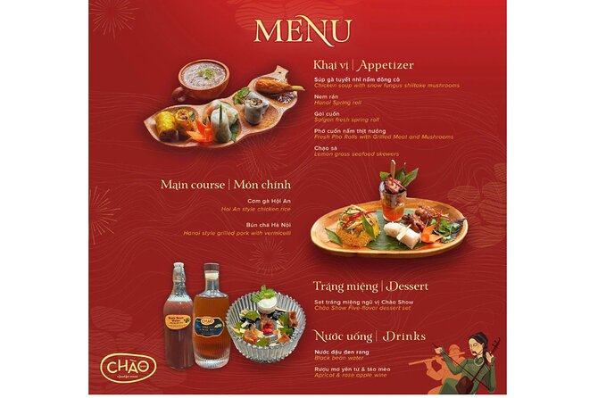 Ho Chi Minh: Chào Show with Dinner & Hotel Pickup - Who will enjoy this evening most