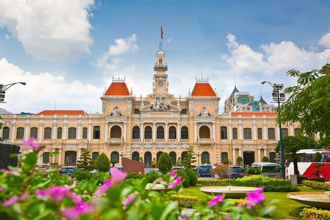 Ho Chi Minh City Half-day Jeep Tour - Saigon Central Post Office begins the morning