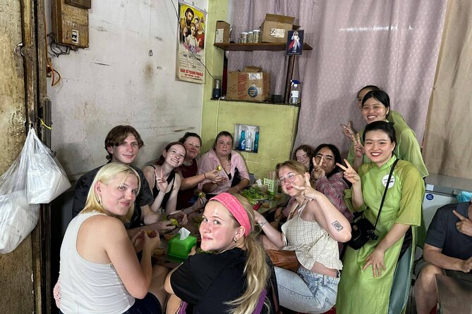 Ho Chi Minh City: Motorbike Street Food Tour with 12 Tastings - Stop five: sugarcane juice, tea, or local beer
