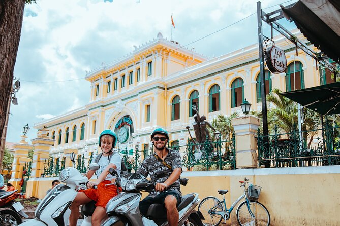 Ho Chi Minh City Motorbike Tour with Student | Saigon Adventure - Flower Market, Cambodian Market, and a Cold Drink