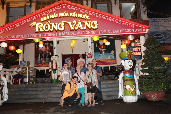Ho Chi Minh City Night Light - Dinner on Cruise Luxury - The transfer from theater to river