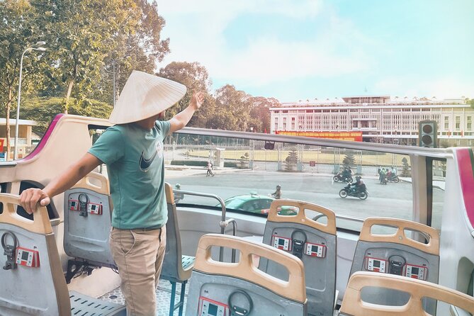 Ho Chi Minh City Tour and Independence Palace Ticket 2 in 1 - Seeing Saigon from the upper deck