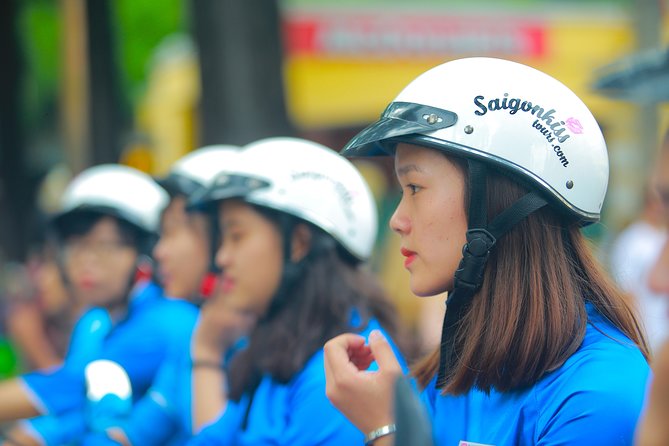 Ho Chi Minh City Tour by Motorbike with Female Riders | KissTour - Notre Dame Cathedral and a pause among old landmarks