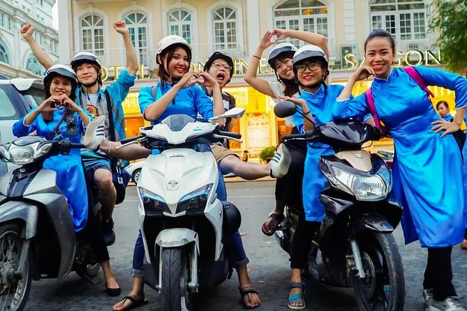 Ho Chi Minh Night Tour by Motorbikes with Female Rider | KissTour - Why a scooter is the right way to see Saigon after dark