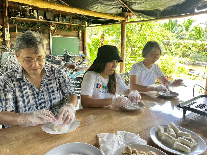 Mekong Day Trip Group 12pax Explore Bicycle & Cooking Class - Honey tea and coconut candy