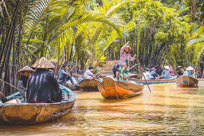 Mekong Delta Discovery Day Tour - My Tho - Ben Tre - Thoi Son canal by hand-rowed sampan