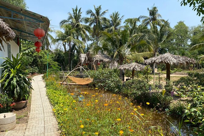 Mekong Delta Nature Cano-Kayak-Cycling & Fishing Private Day Trip - Learning banh xeo and making spring rolls