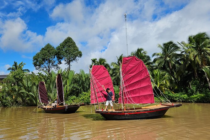 Mekong River Relaxing Sail boat cruise to Coconut Canals (1.5HRS) - Who will enjoy this boat ride most