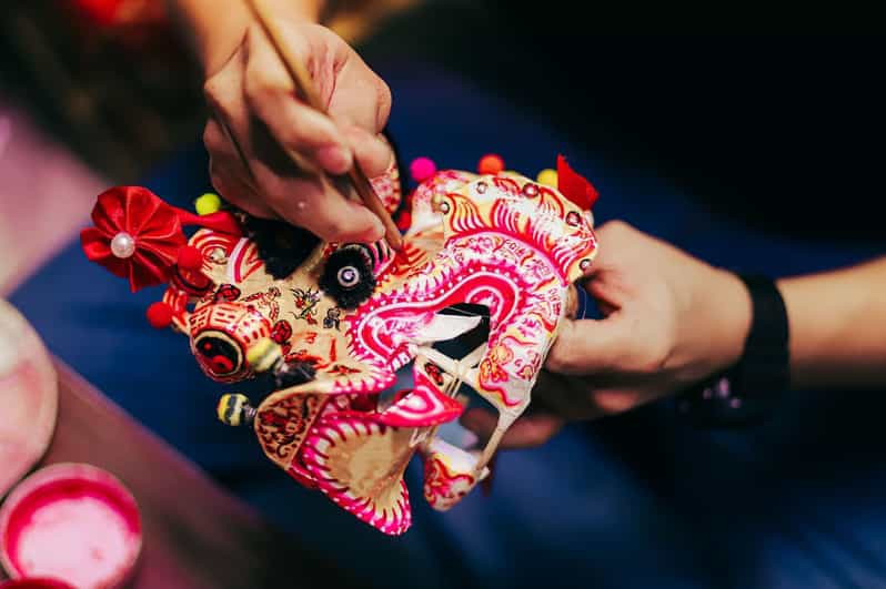 Mini Lion head decoration workshop - Painting your miniature lion head