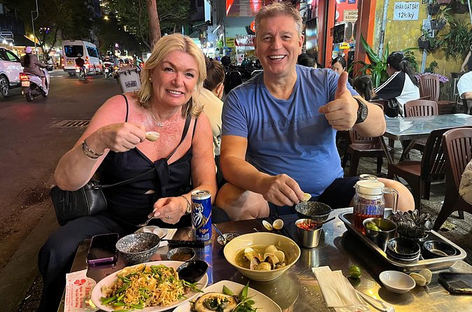 Motorbike Food Tour in Saigon Real Local Flavors - Ba Son Harbour Park and the city lights
